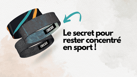 Trois bandeaux cheveux pour le sport, alliant performance et style