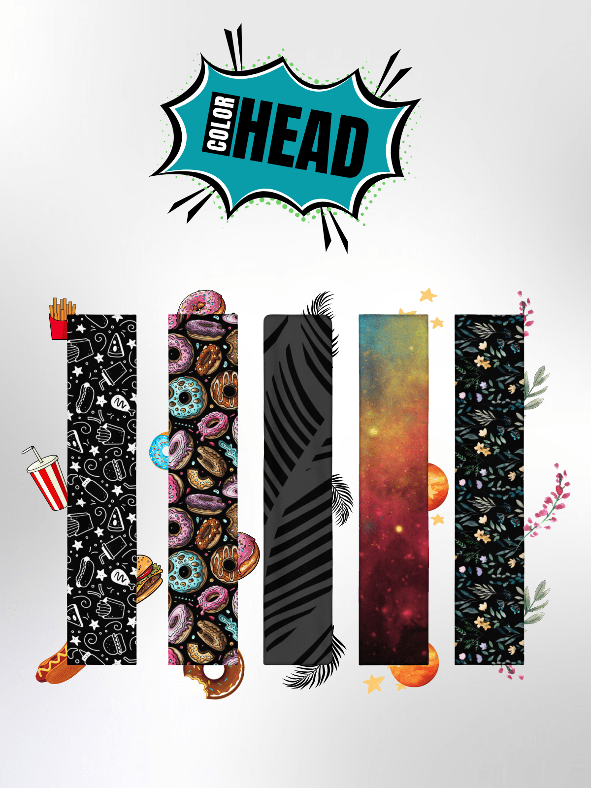 Color Head I Bandeau Cheveux Femme & Bandeau Cheveux Homme.