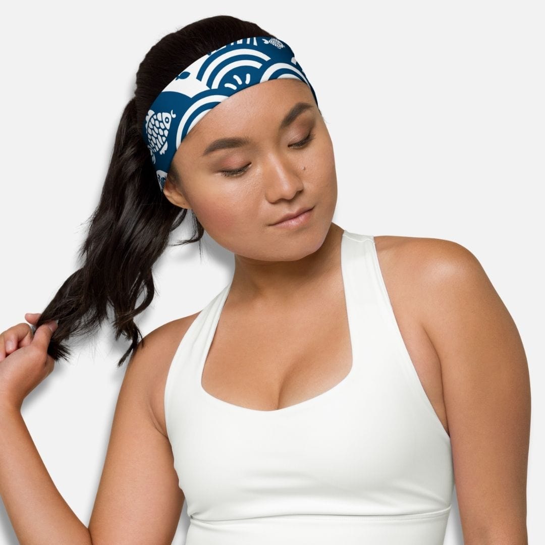 Bandeau Cheveux Femme I Bleu