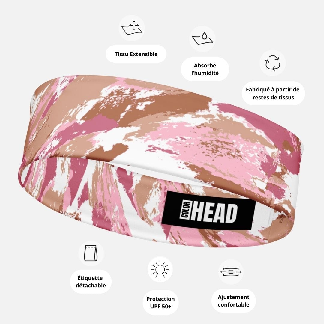 Bandeau Cheveux Femme I Rose