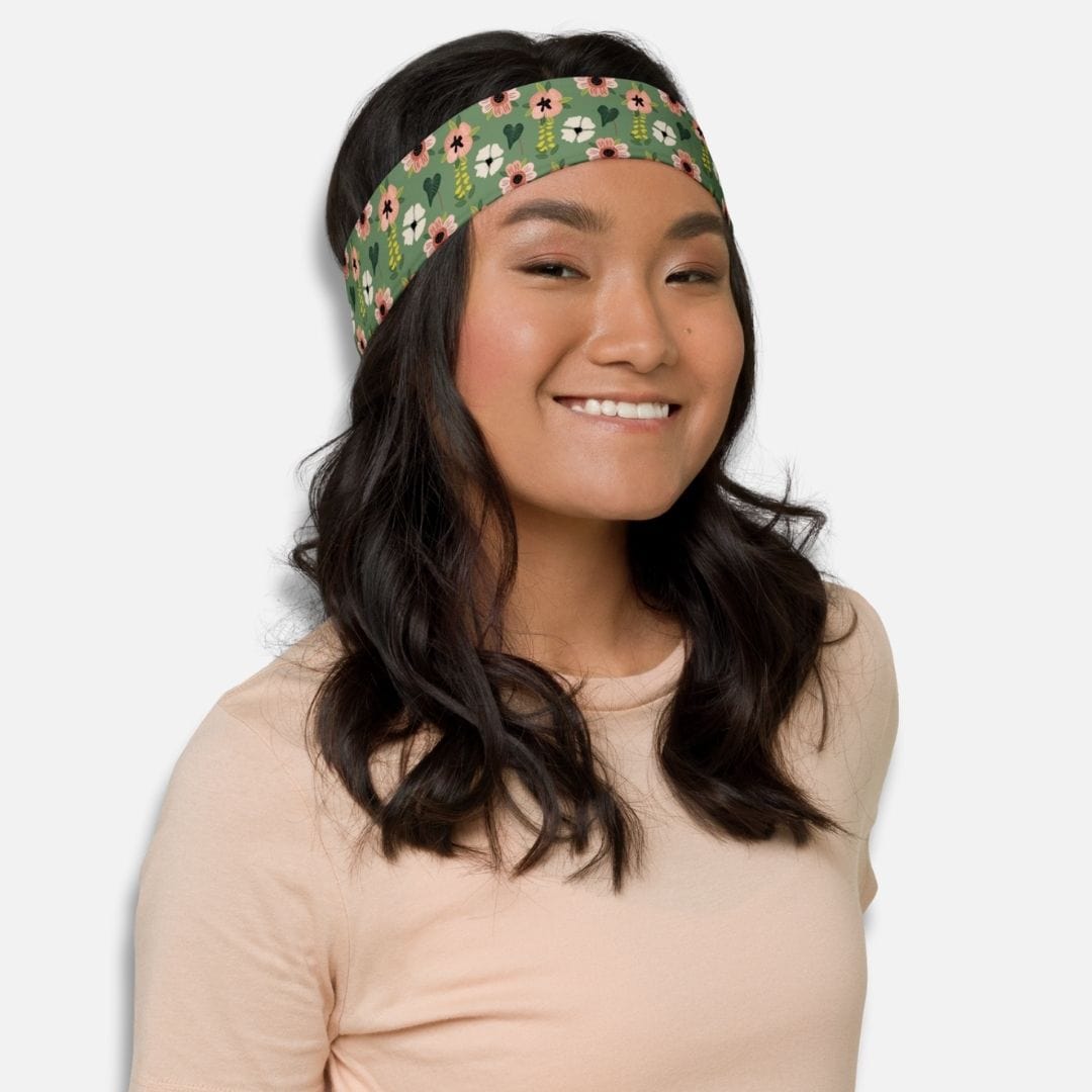 Bandeau Cheveux Femme I Vert