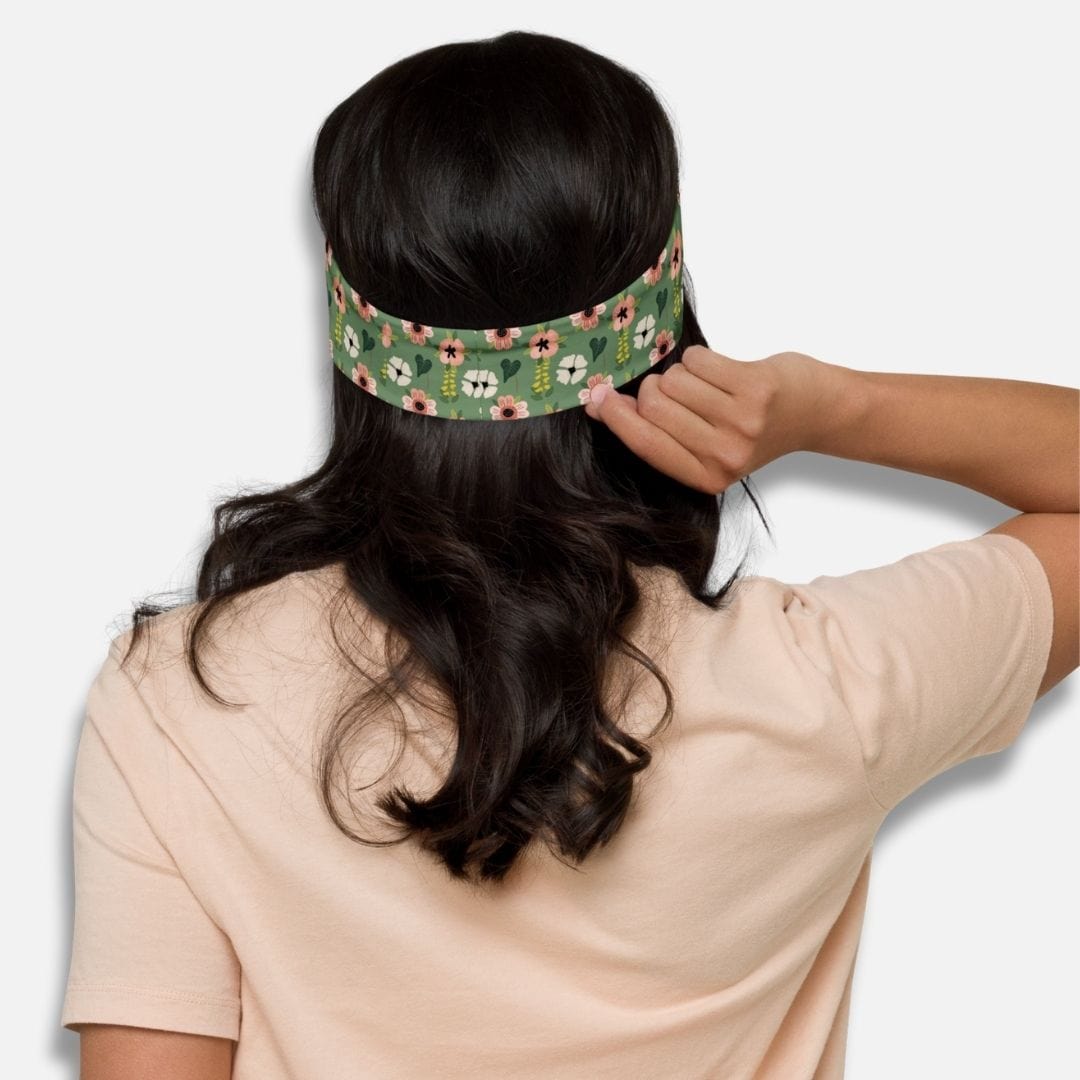 Bandeau Cheveux Femme I Vert