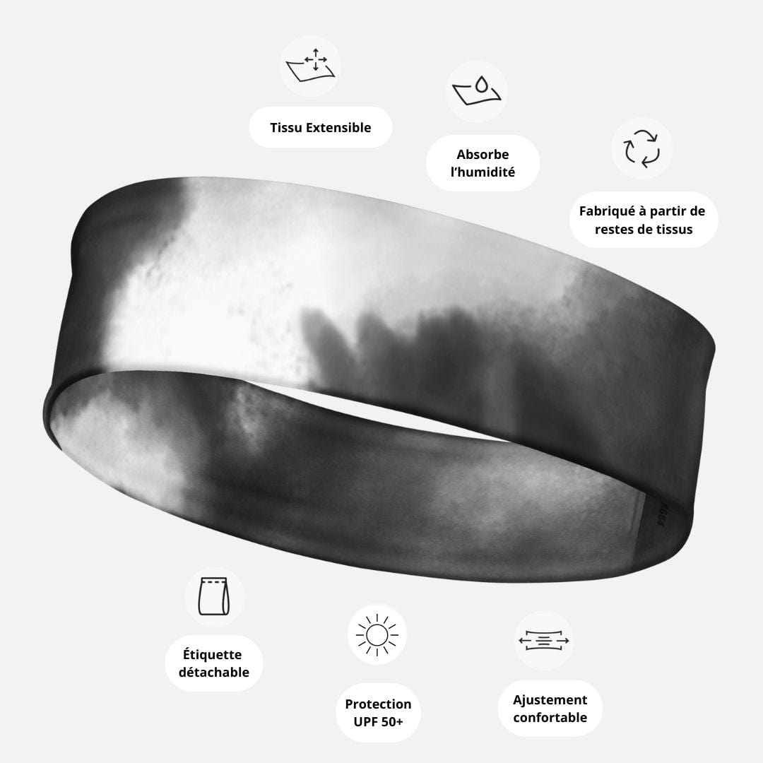 Bandeau Cheveux Noir I Sport