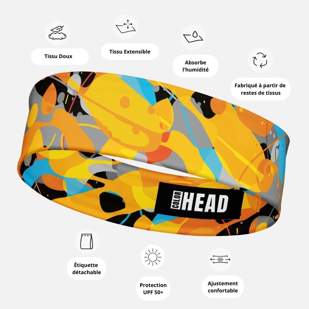 Bandeau Cheveux Sport I Couleur