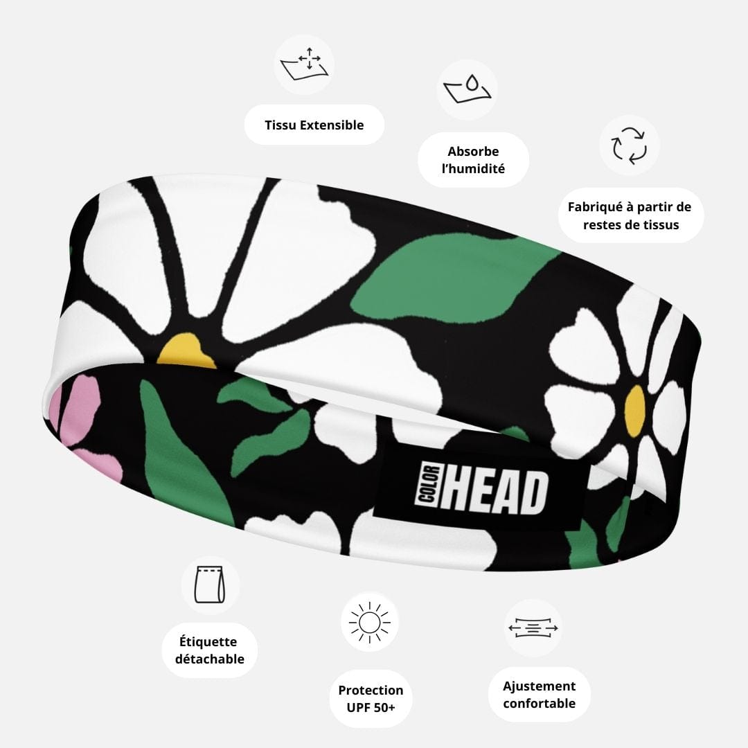 Bandeau Fleuri I Cheveux Femme