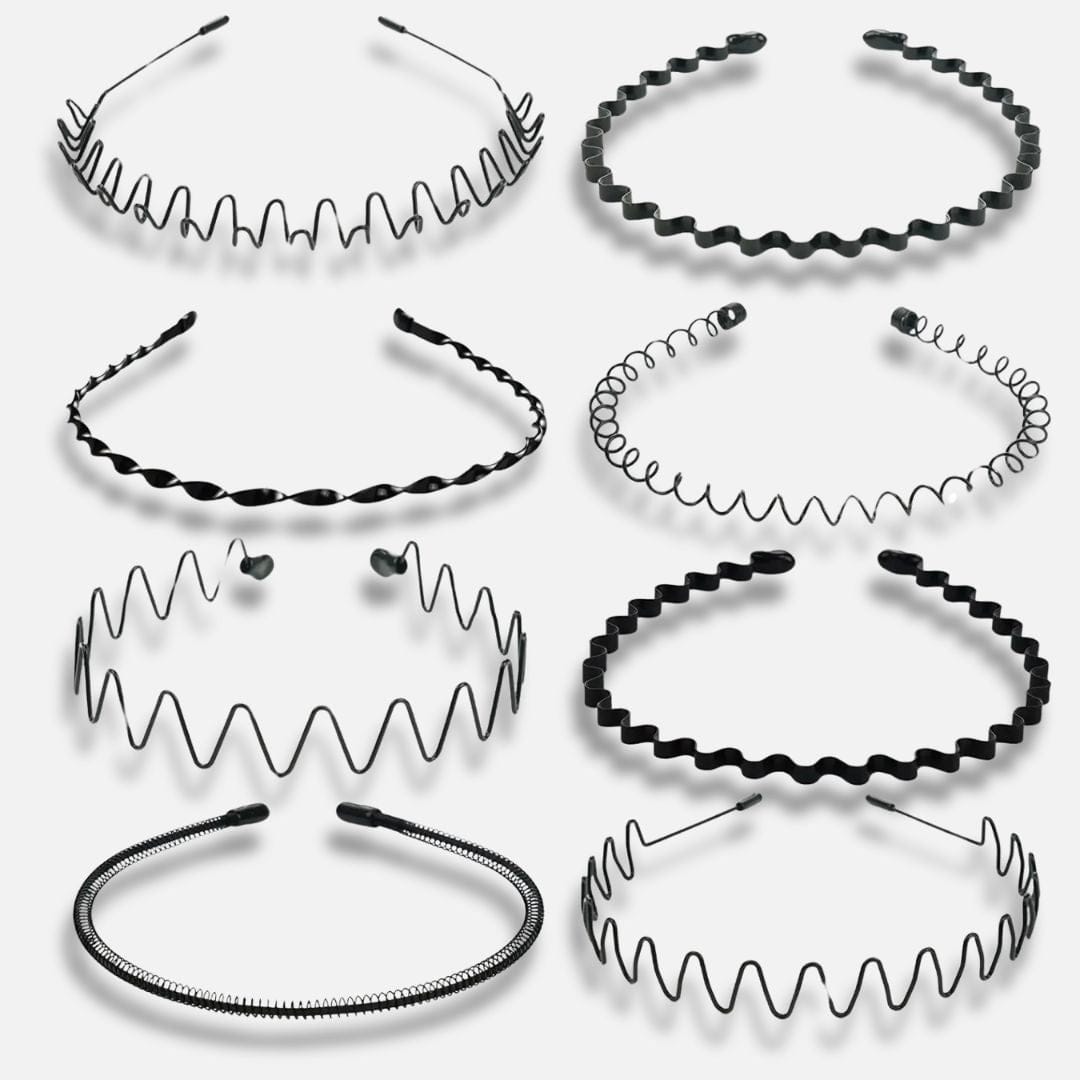 Noir Bandeau I Serre-tête Homme