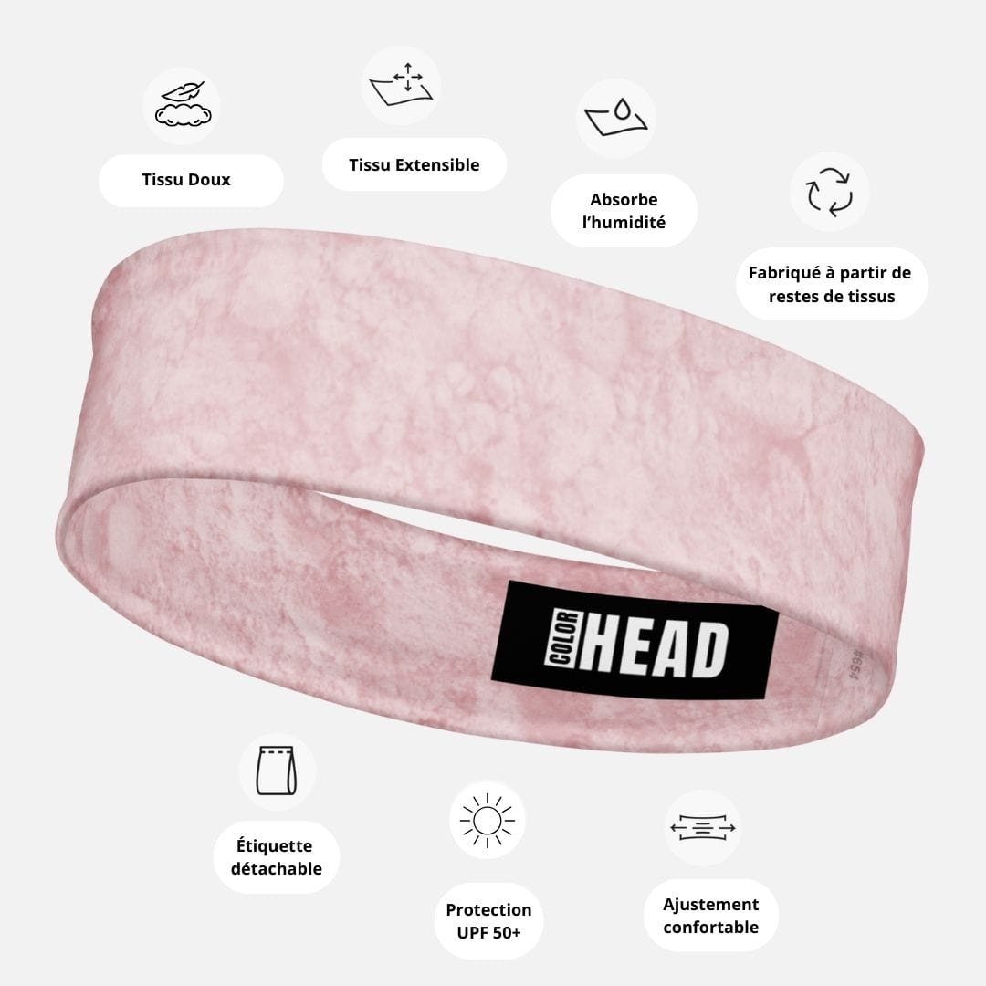 Bandeau Maquillage I Rose