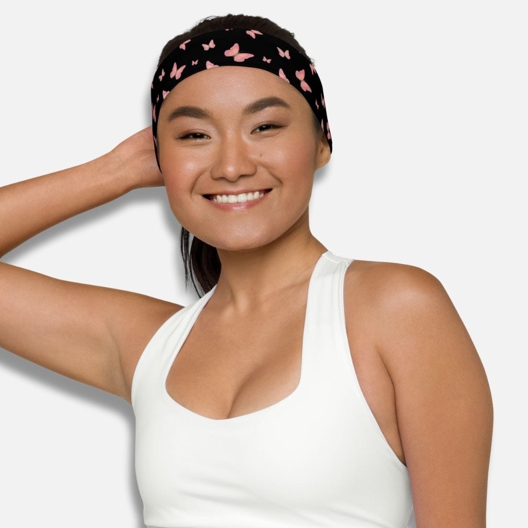 Bandeau Noir Papillon I Cheveux Femme