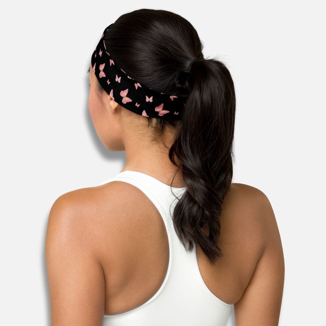 Bandeau Noir Papillon I Cheveux Femme