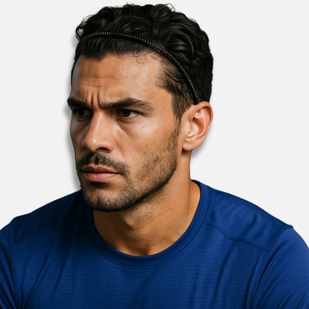 Noir Bandeau Serre-tête Homme I Color Head