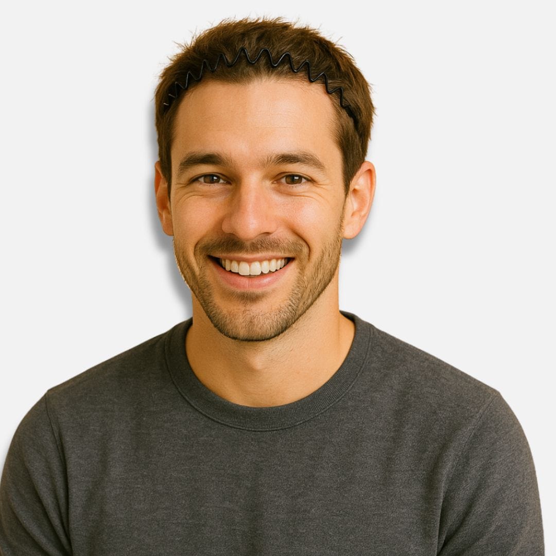 Noir Bandeau Serre-tête Homme I Color Head