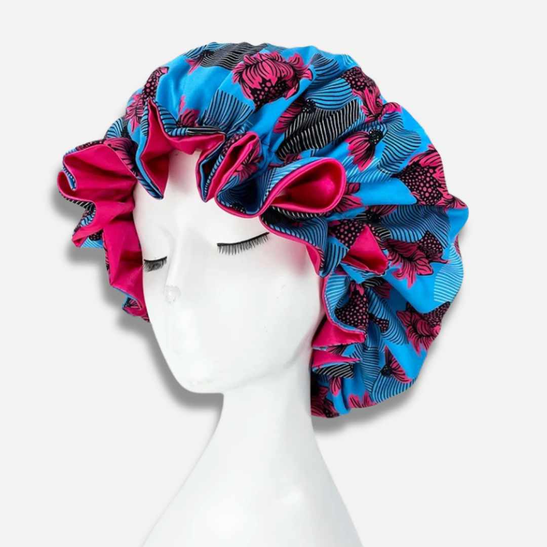 Bleu Bonnet de Nuit I Cheveux Colorés