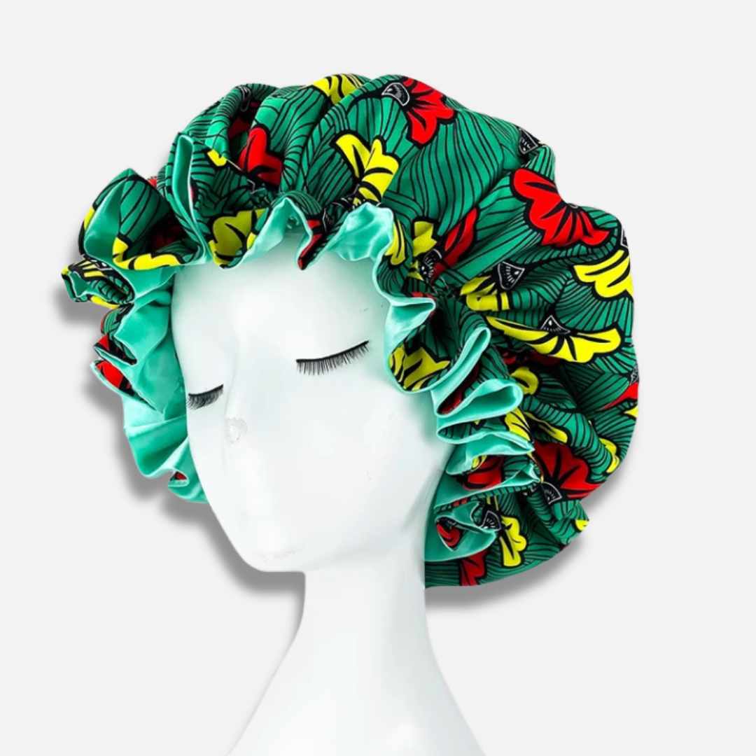 Vert Bonnet de Nuit I Cheveux Crépus