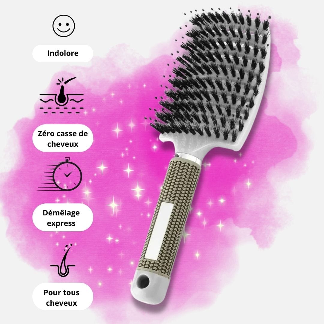 White Brosse à Cheveux <br> La Douce