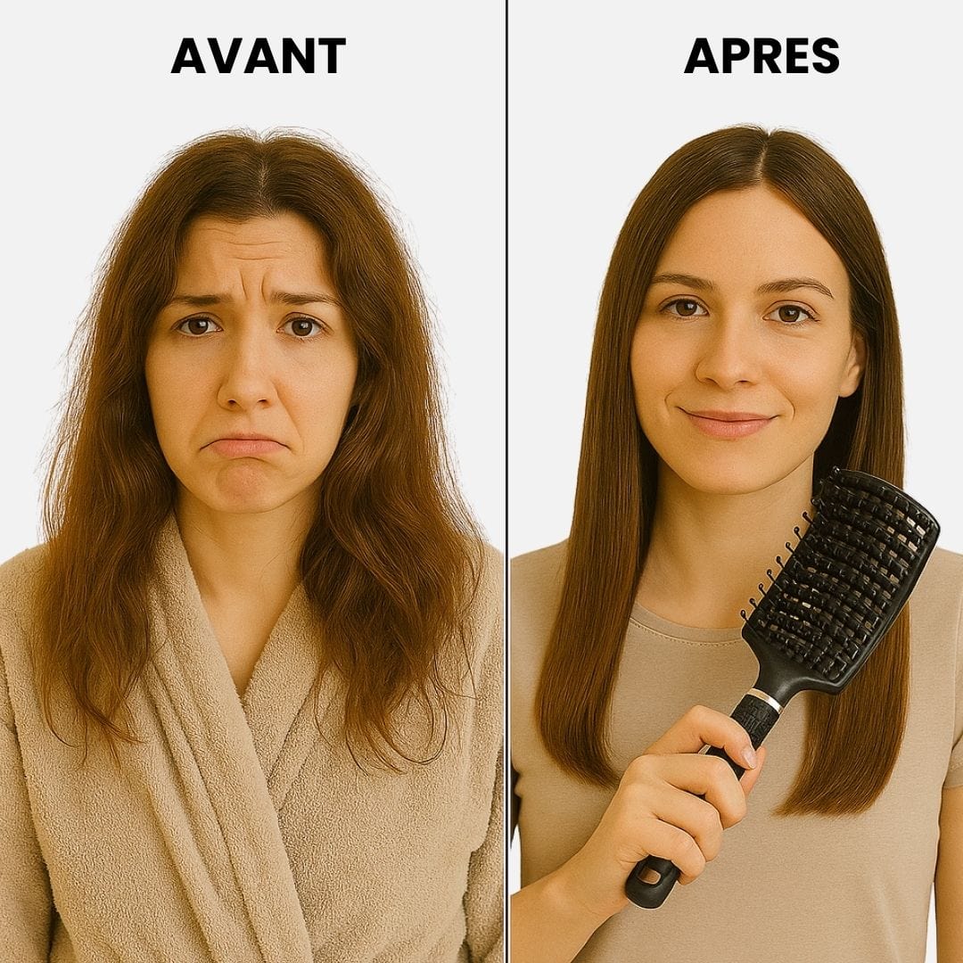 Noir Brosse à Cheveux <br> La Professionnelle