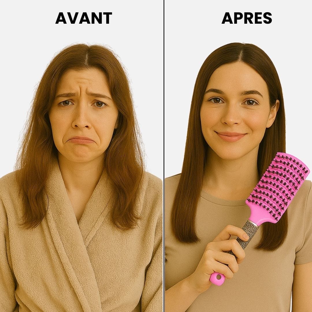 Rose Brosse à Cheveux I Brushing