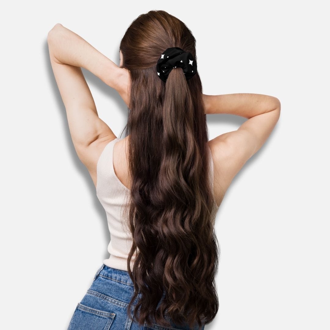 Chouchou Noir I Cheveux