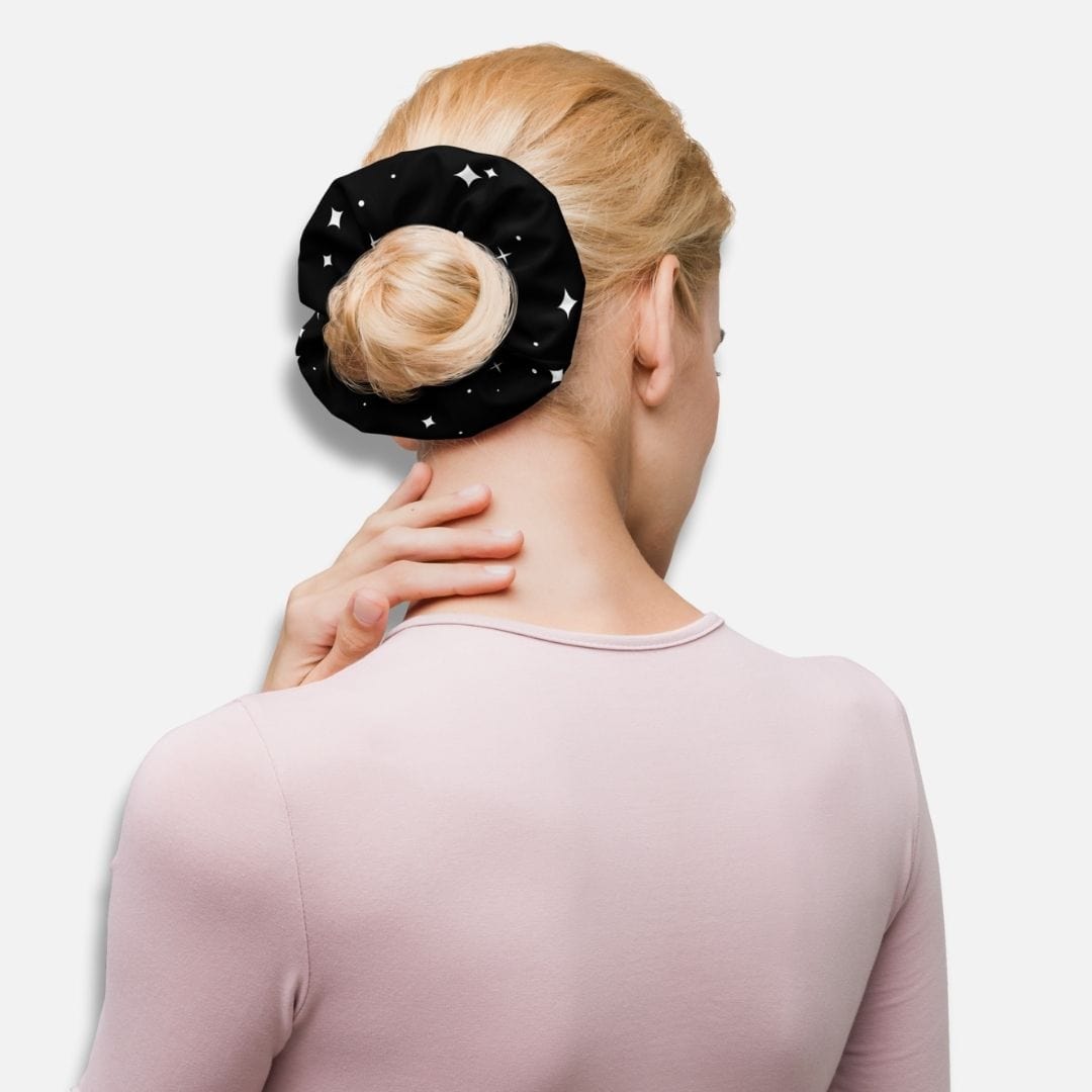 Chouchou Noir I Cheveux