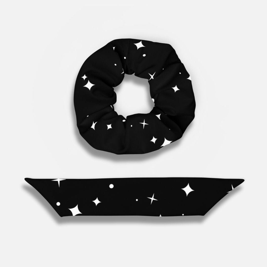 Chouchou Noir I Cheveux