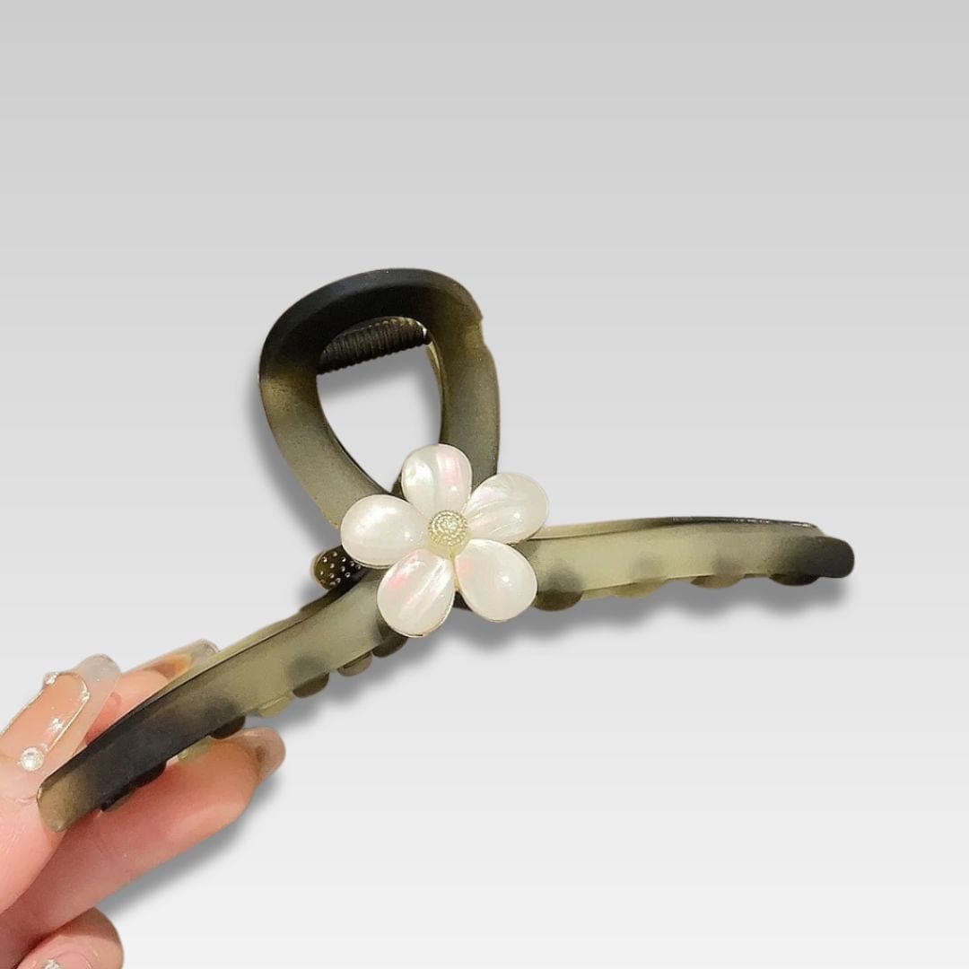 Vert Pince à cheveux I Fleur