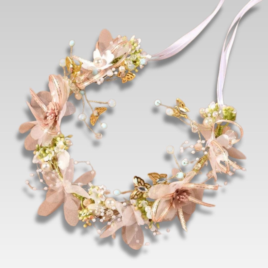 Rose Serre-tête I Fleur Mariage