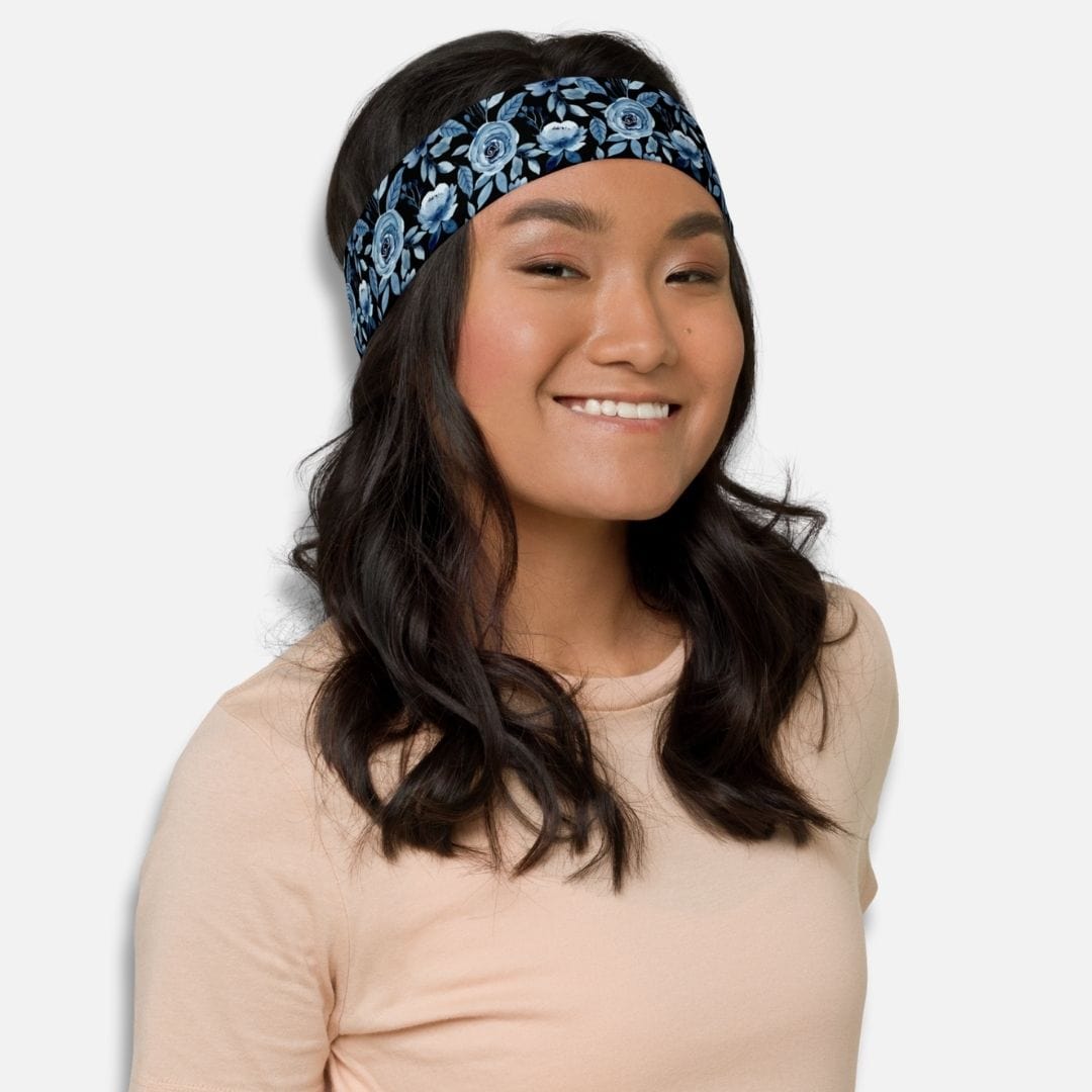 Bandeau Cheveux Femme I Bleu Nuit