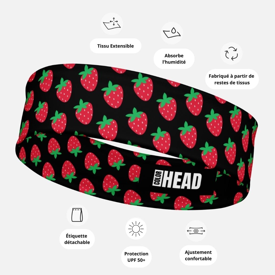 Bandeau Cheveux Femme I Rouge
