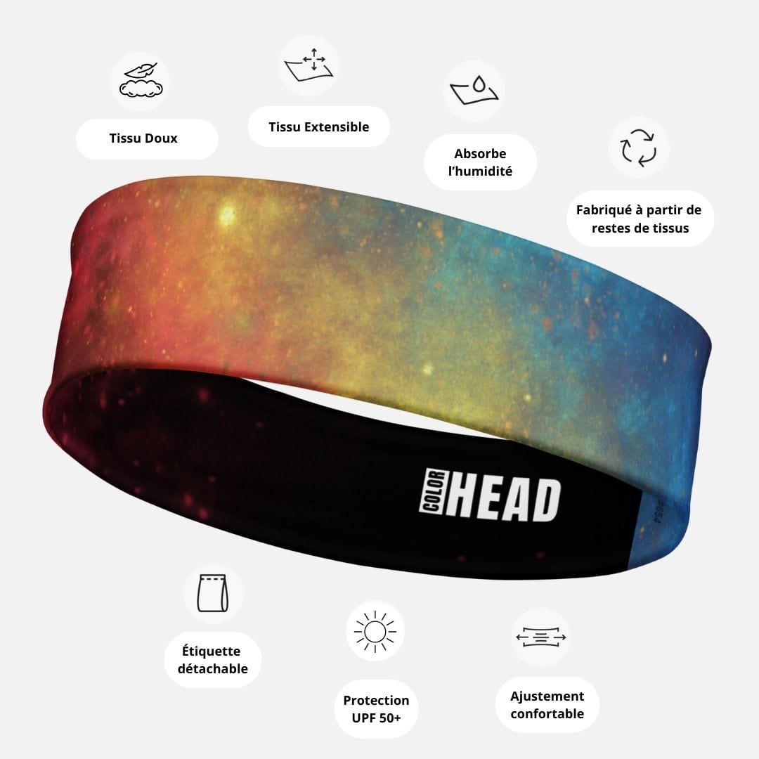 Bandeau Cheveux Homme I Coloré
