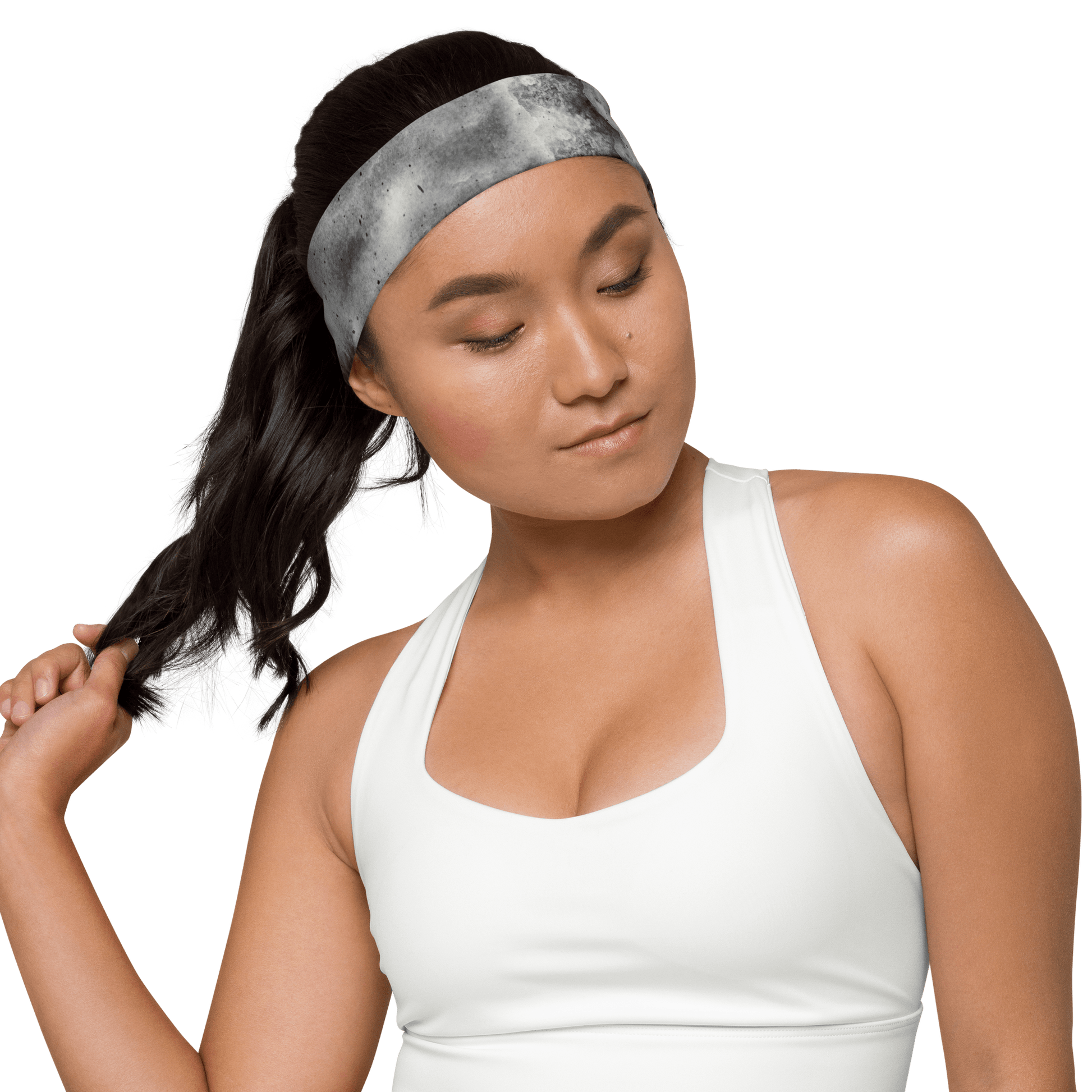 Bandeau Cheveux I Noir Et Blanc