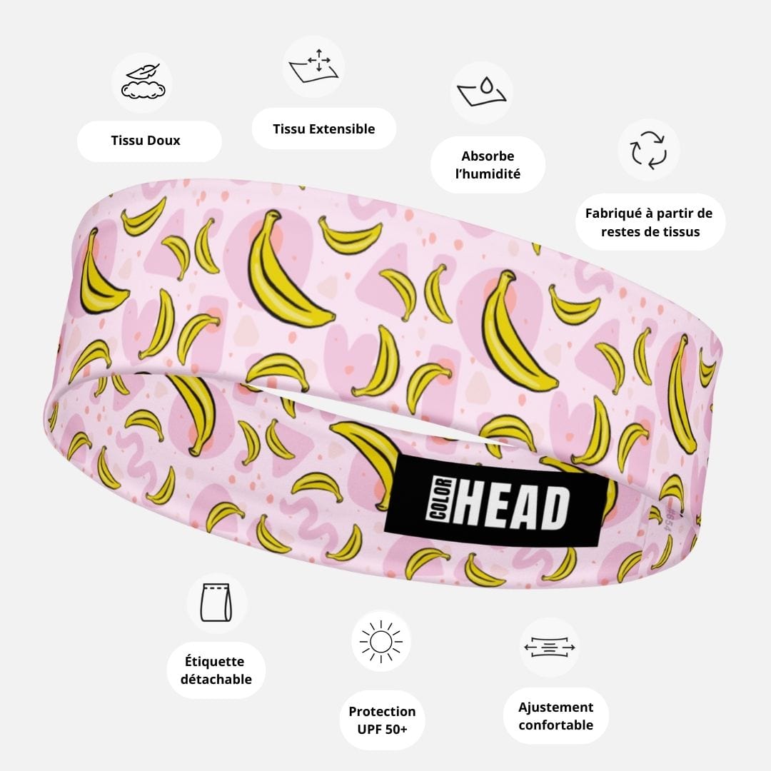 Bandeau Cheveux I Rose