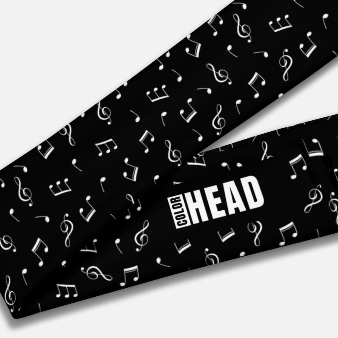 Bandeau Cheveux Noir I Musique