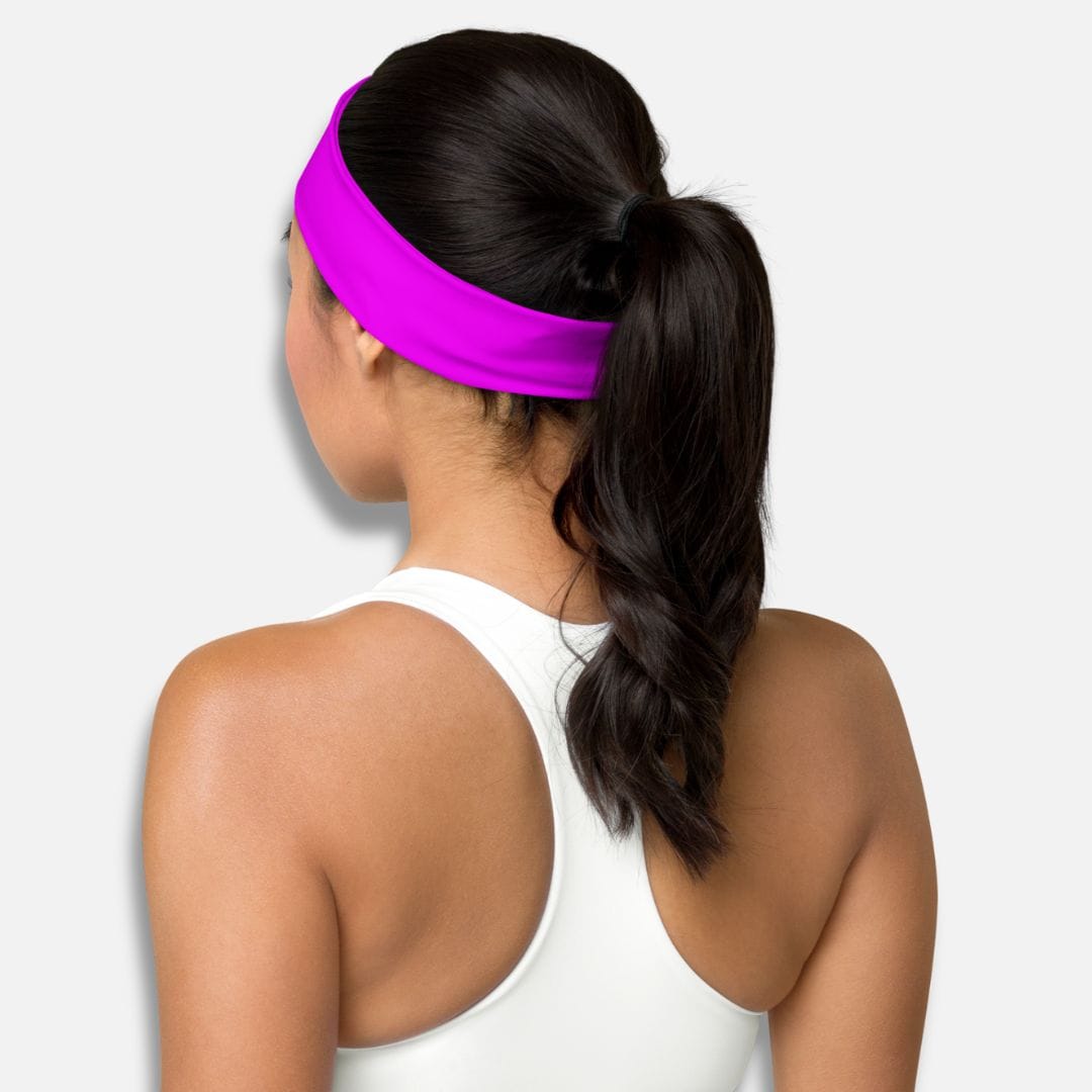 Bandeau Cheveux Rose Fluo I Color Head