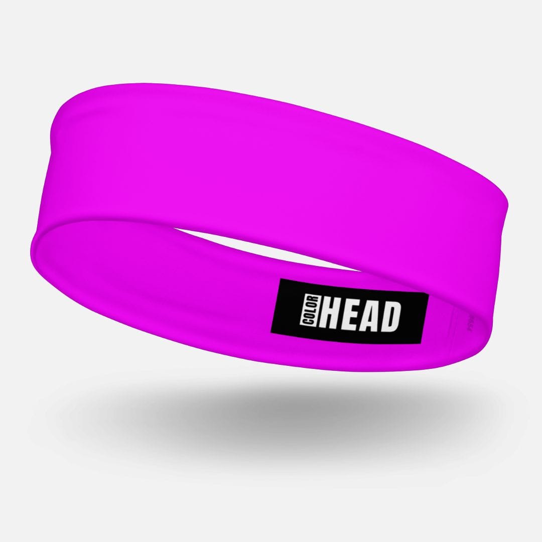 Bandeau Cheveux Rose Fluo I Color Head