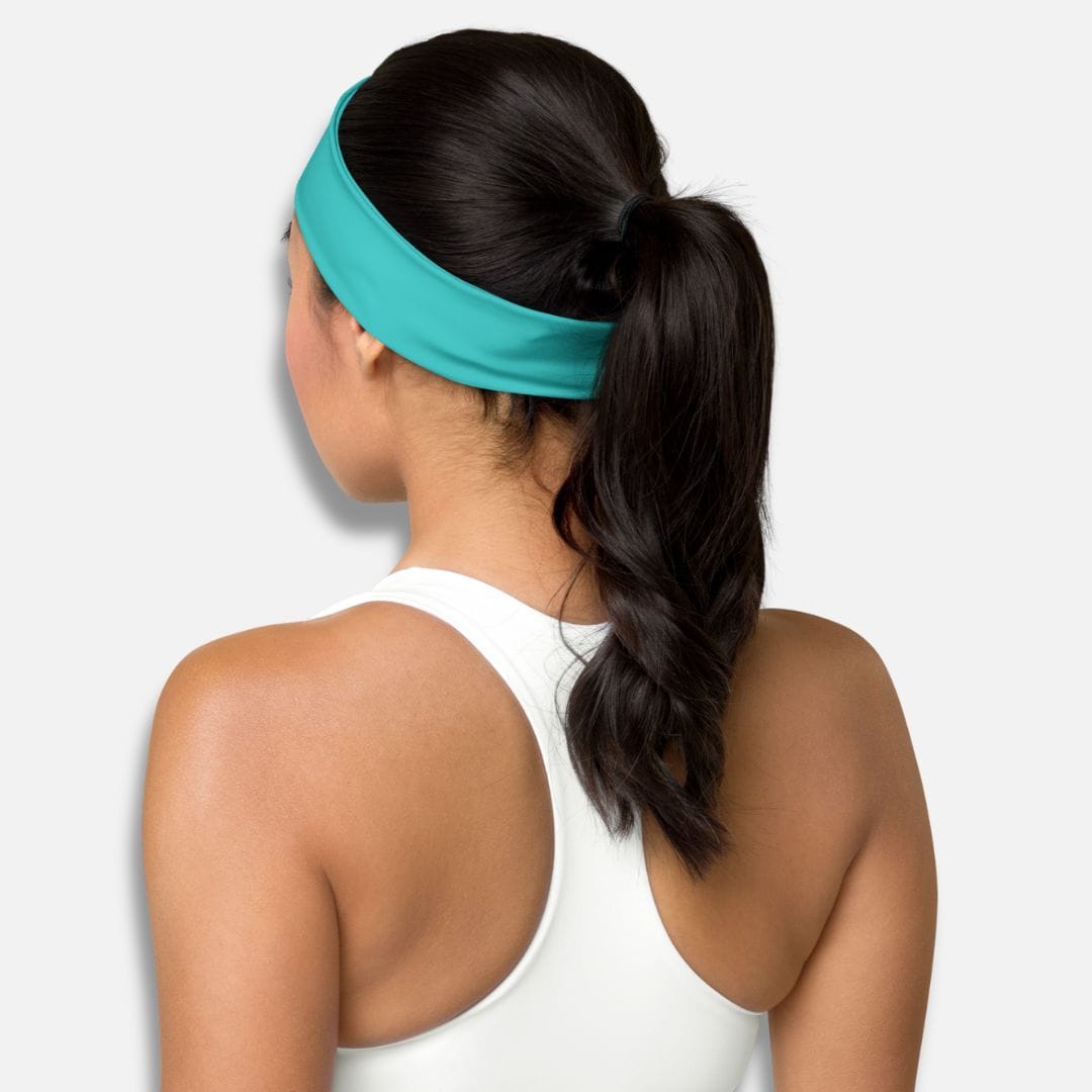 Bandeau Cheveux Turquoise I Color Head