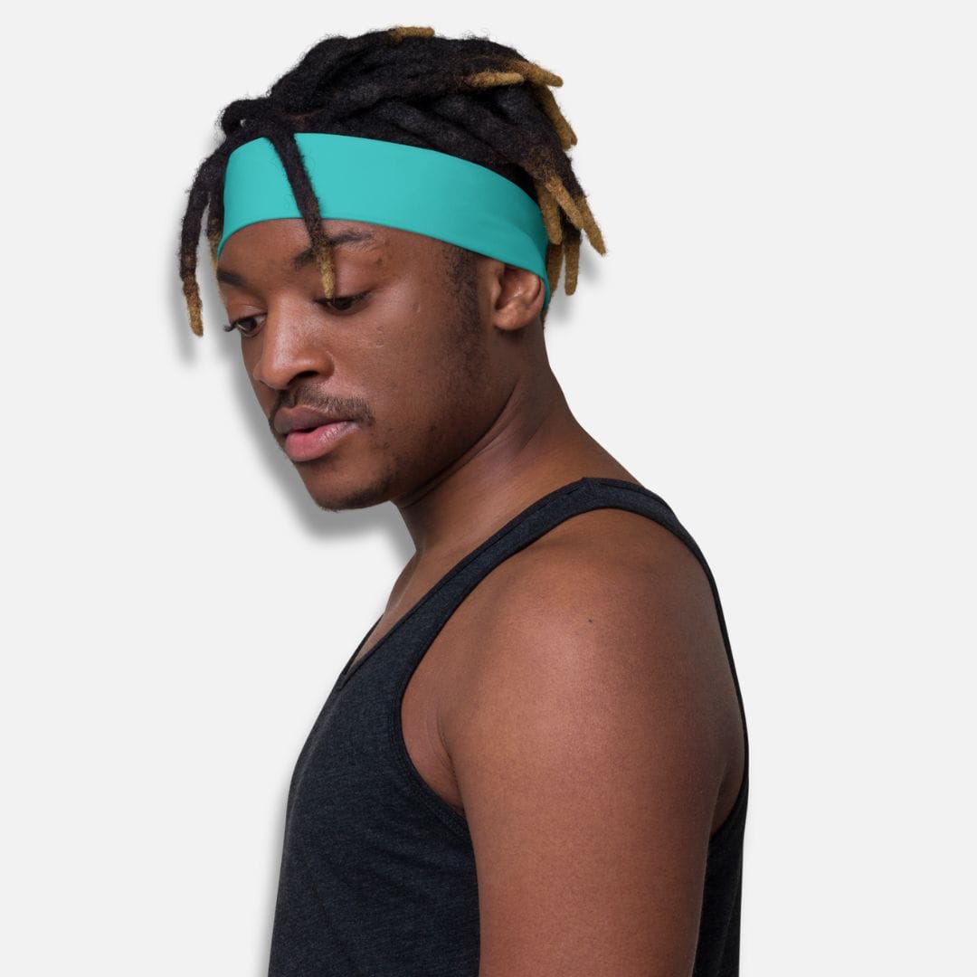 Bandeau Cheveux Turquoise I Color Head