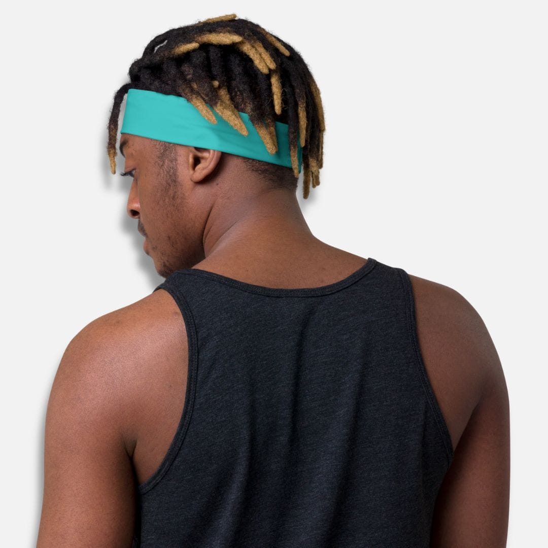 Bandeau Cheveux Turquoise I Color Head