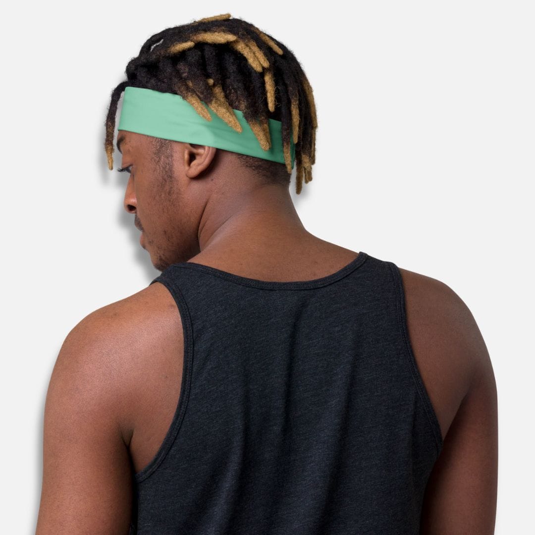 Bandeau Cheveux Vert d'Eau I Color Head