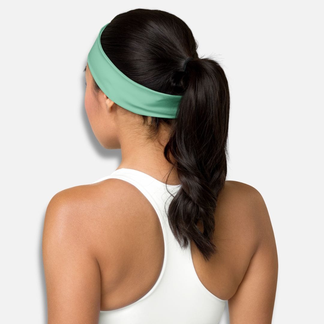 Bandeau Cheveux Vert d'Eau I Color Head