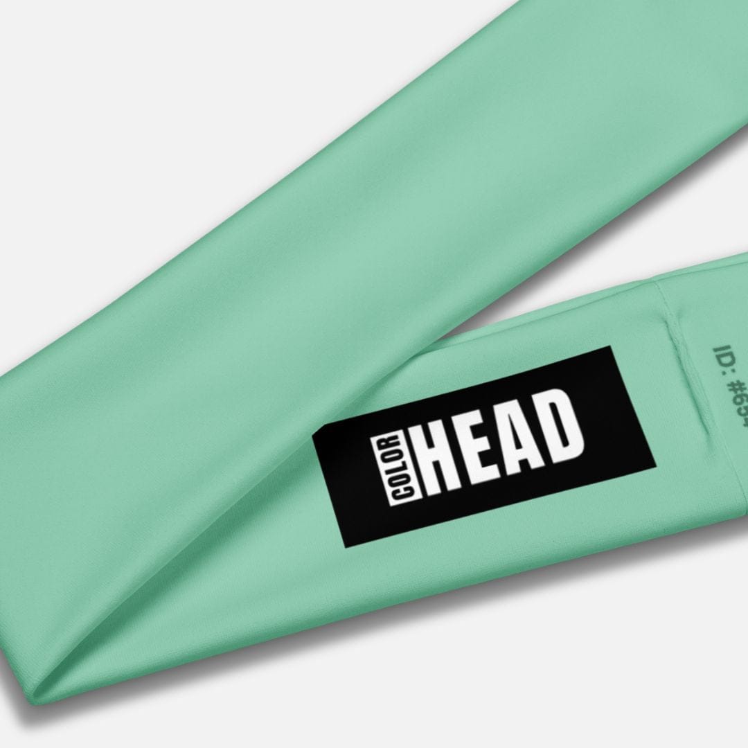 Bandeau Cheveux Vert d'Eau I Color Head