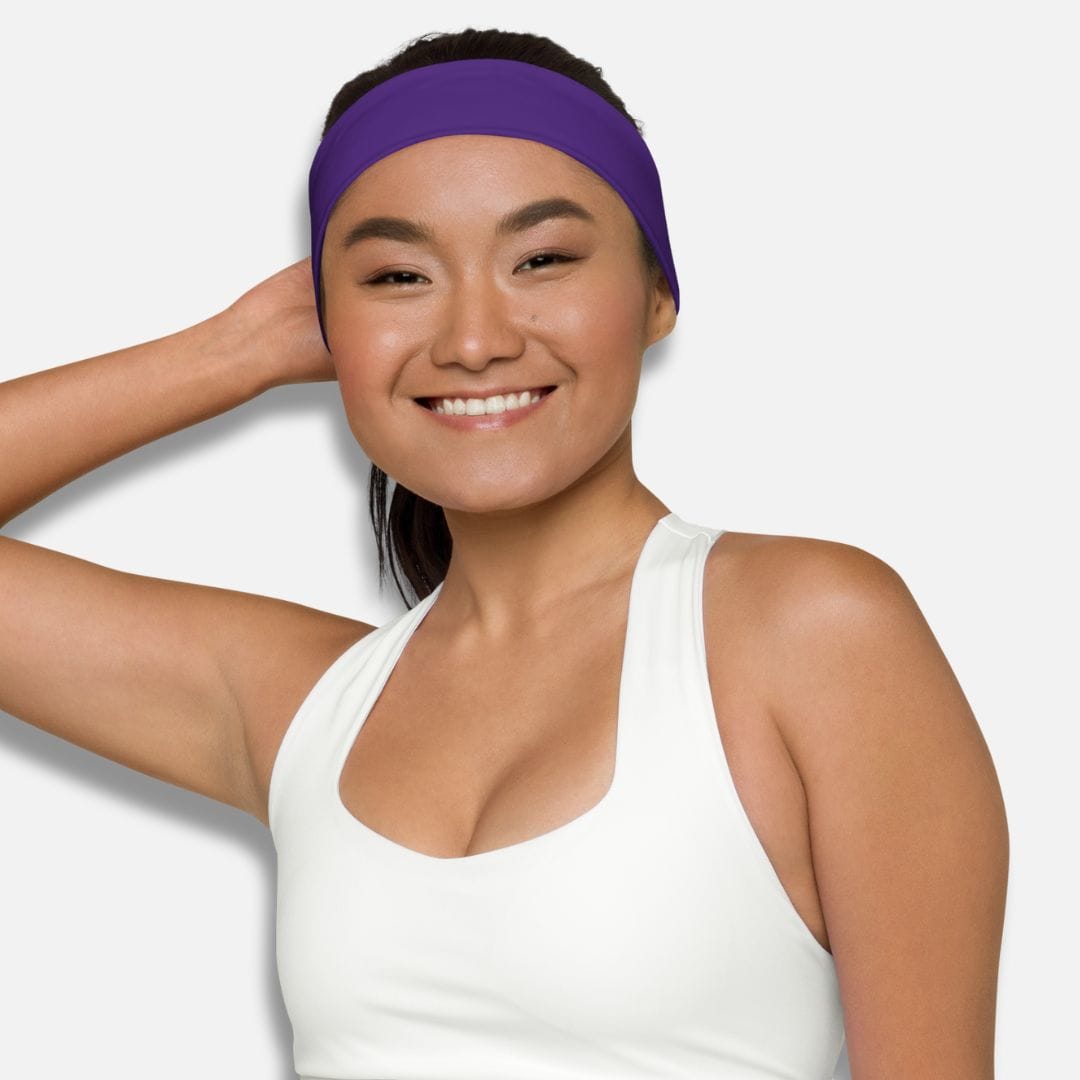 Bandeau Cheveux Violet I Color Head