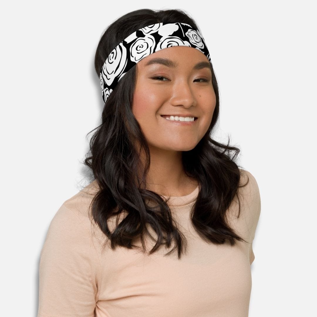 Bandeau Noir Et Blanc I Cheveux
