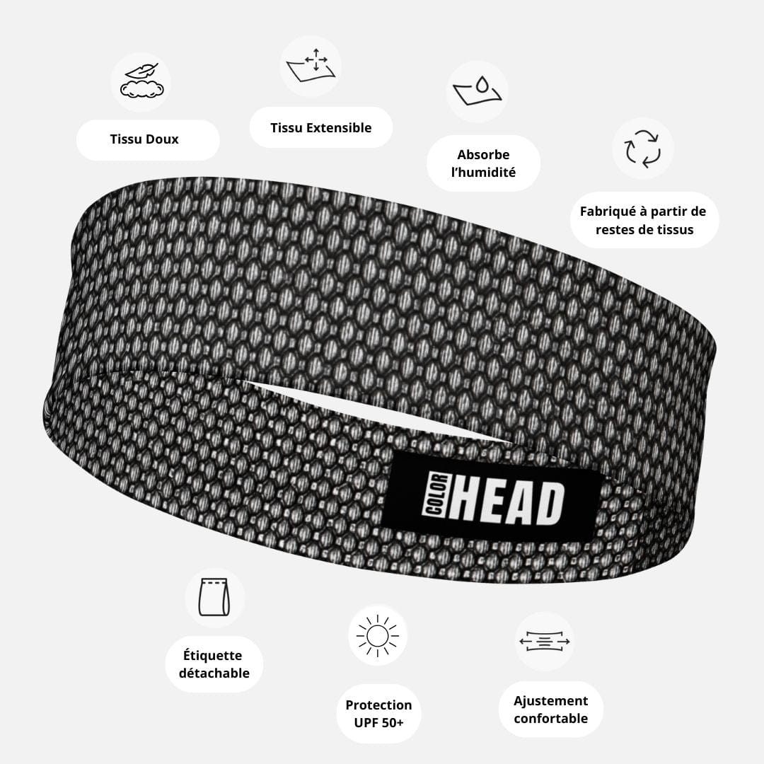 Bandeau Noir I Cheveux Homme